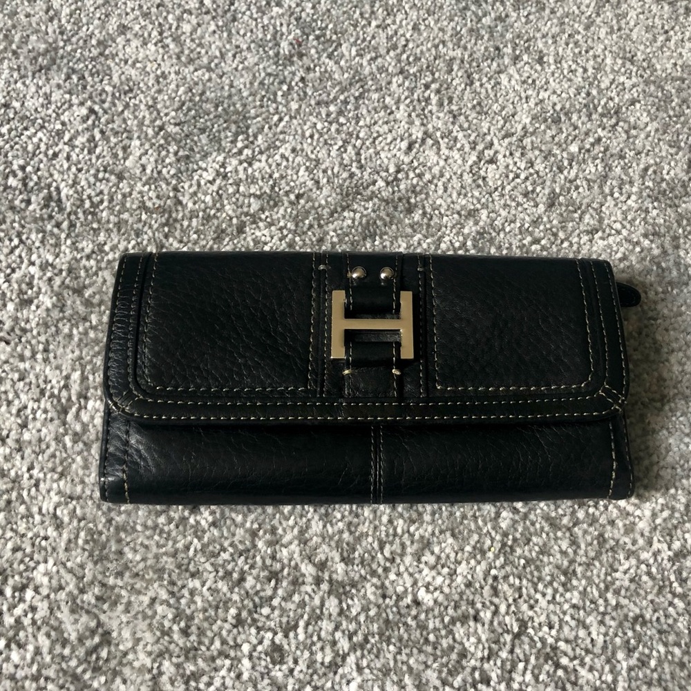 Fossil Black Leather Billfold